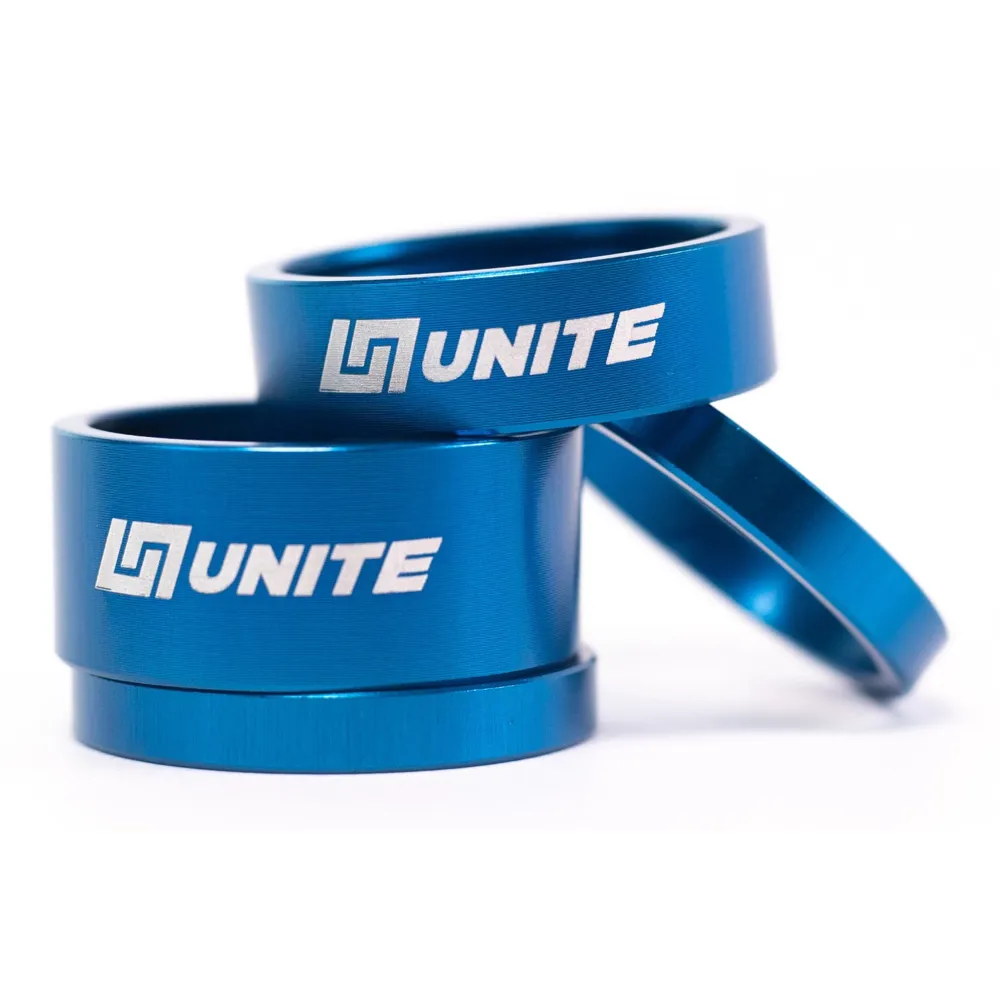 Unite Unite Headset Spacers 1-1/8in Blue